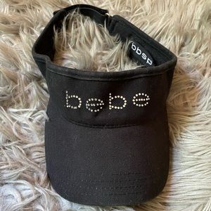 BEBE sun visor hat